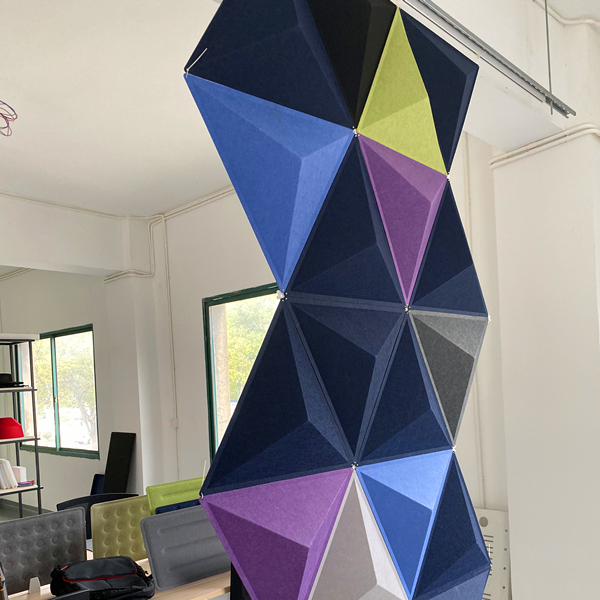 Best Price 3D Hexagon Acoustic Panel Sound Absorbing Board High Density
