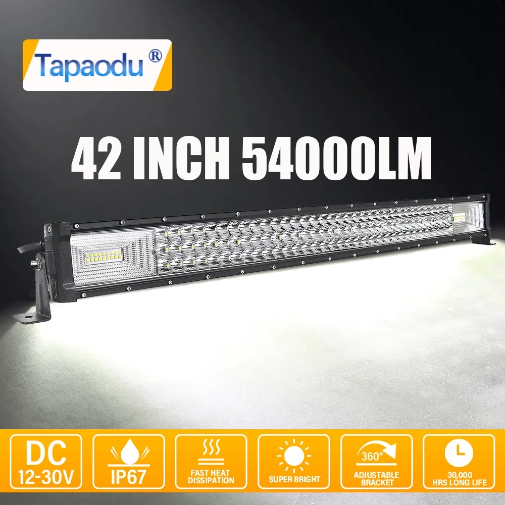 LED Light Bar Bull Bar Lights 06-7D Series для внедорожников и спецтехники