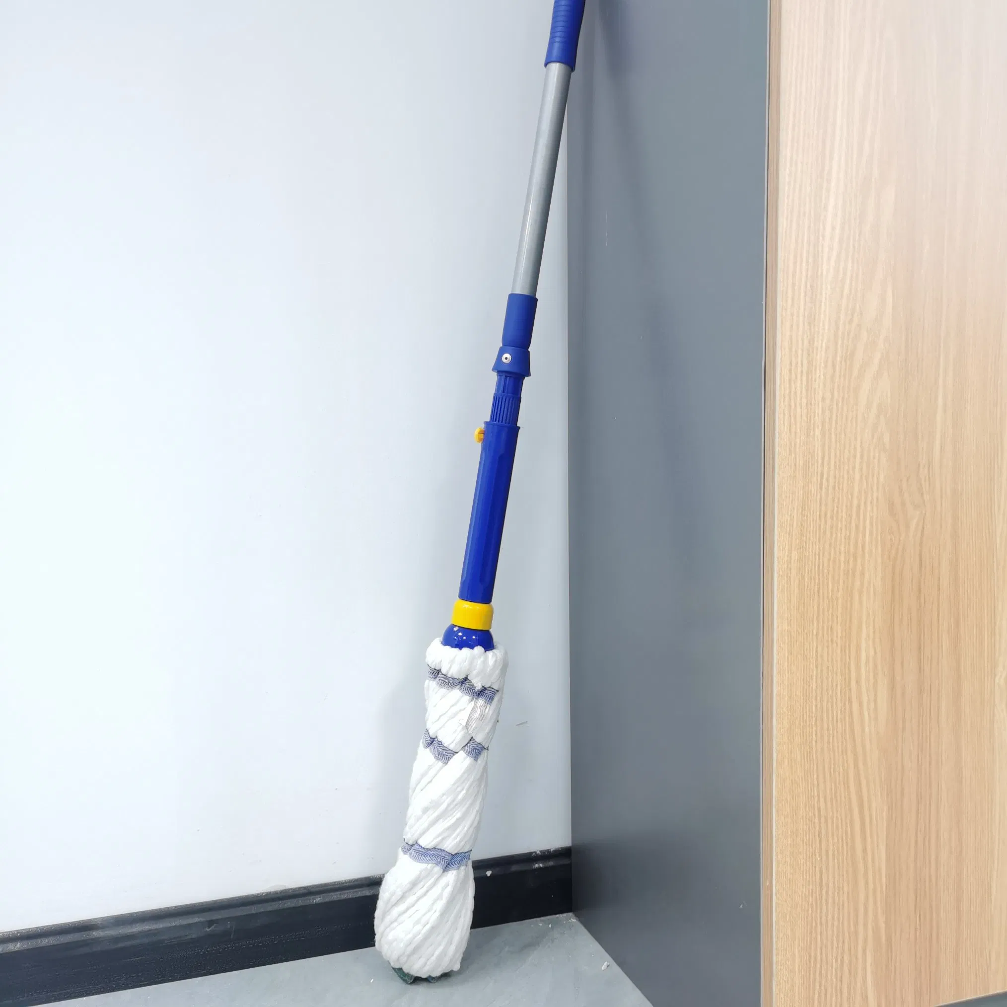 Magic Spin Microfiber Twist Mop for Floor Cleaning Dry Wet Self-Wringing Mop with Easy Replace Head