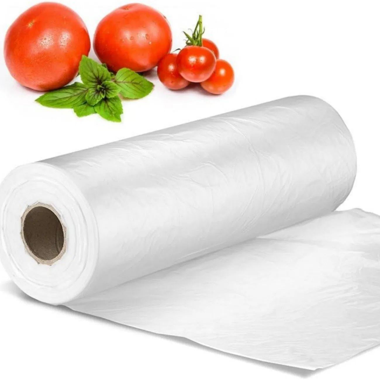 Premium Food Grade Transparent Plastic Food Bags for Kitchen and Household