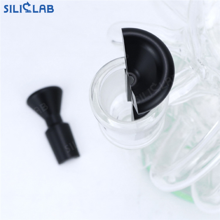 18mm Aluminium Alloy Smoking Tobacco Bowl Pot Strong Magnetic Detachable Two Half Design Bubber Water Pipe Accessories