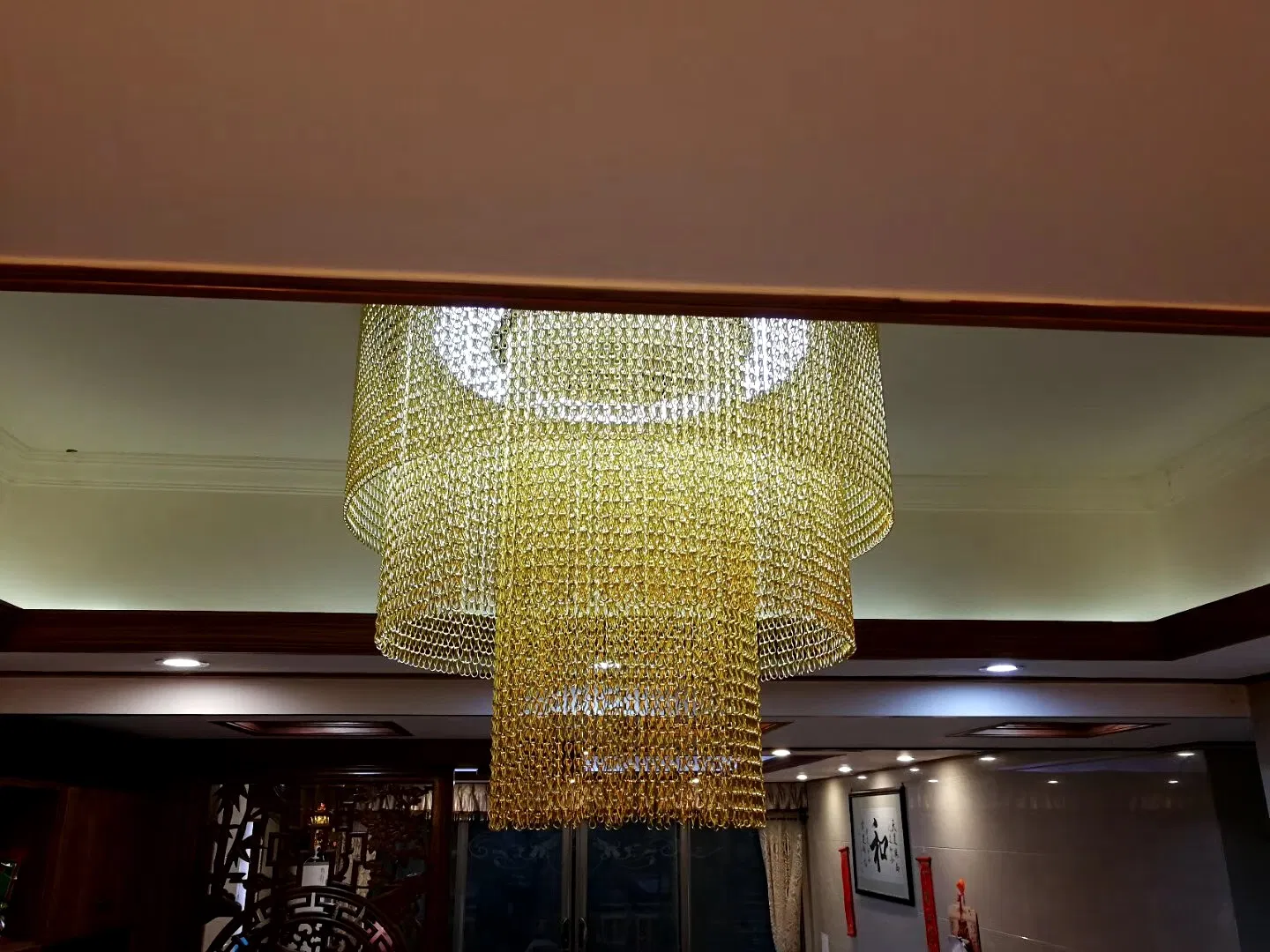 Dector Aluminum Chain Metal Drapery with Colors