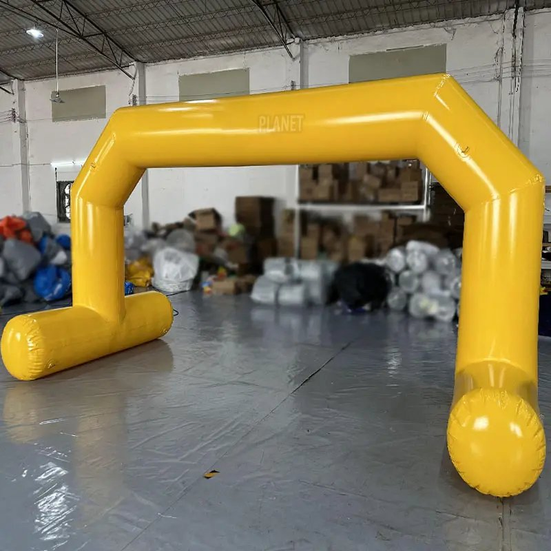 Outdoor Inflatable Entrance Arch PVC Square Inflatable Race Archway with Blower