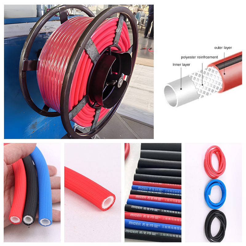 Durable Flexible High Pressure PVC Fiber Air Hose for Welding Cutting Spraying
