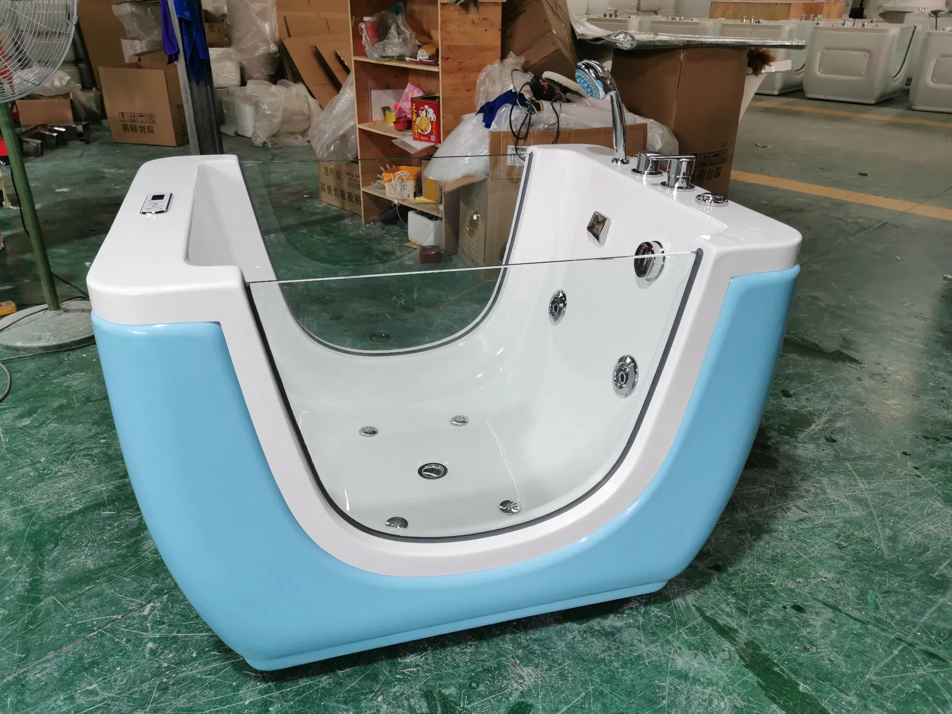 Детская ванна SPA с пузырьками и водопадом