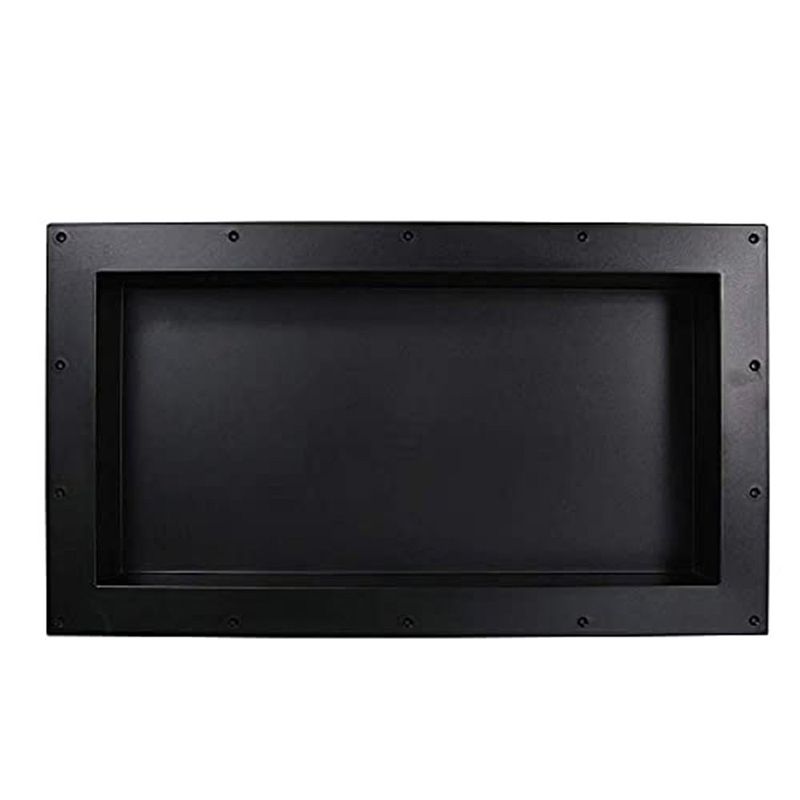 Leak-Proof Waterproof Stainless Steel Shower Gunmetal Wall-Inserted Niche Recessed Niche for Shower Room