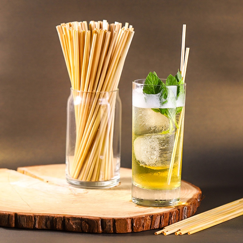Degradable Wheat Straw Material Beverage Straw