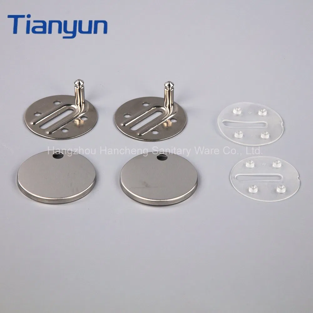 Bathroom Accessories Mounting Fixing Toilet Seat Hinges Parts for Cover Screws Toilet Seat Bolt