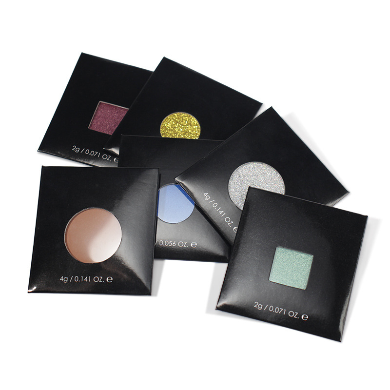Single Eyeshadow Matte Pearlescent Monochrome Eyeshadow Envelope PVC Single Pack