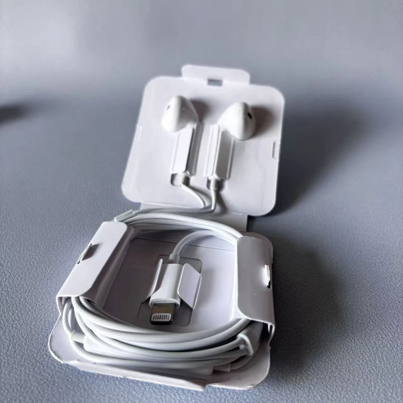 Оригинальные проводные наушники для iPhone, белые