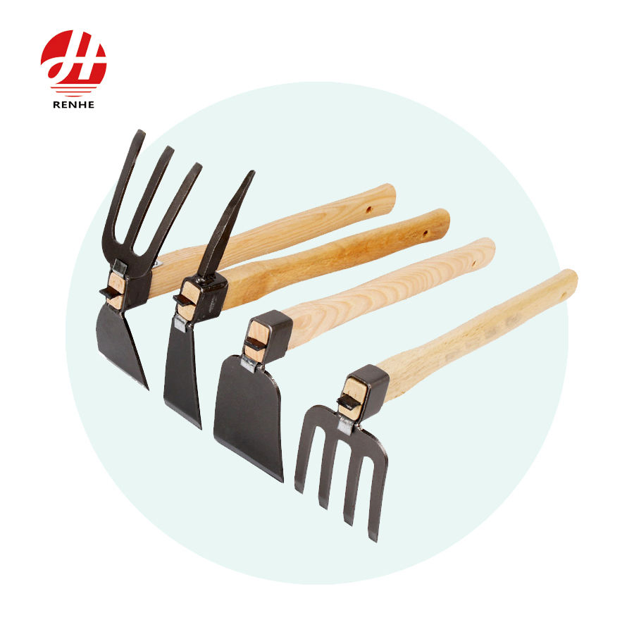 Durable Multifunctional Metal Hoe for Farming and Gardening