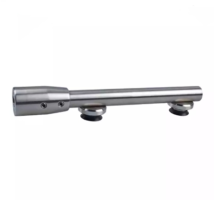 Best Quality Swing Door Glass Patch Fitting Bottom Pivot Pole Short