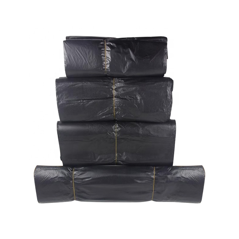 Heavy Duty Black HDPE 100L Refuse Sacks Disposable Recycle Plastic Garbage Bag