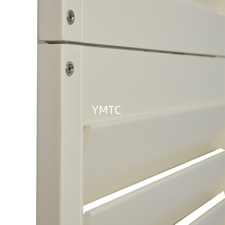 Low MOQ Custom Window 89mm Louver Hidden Tilt Rod Plantation Shutter