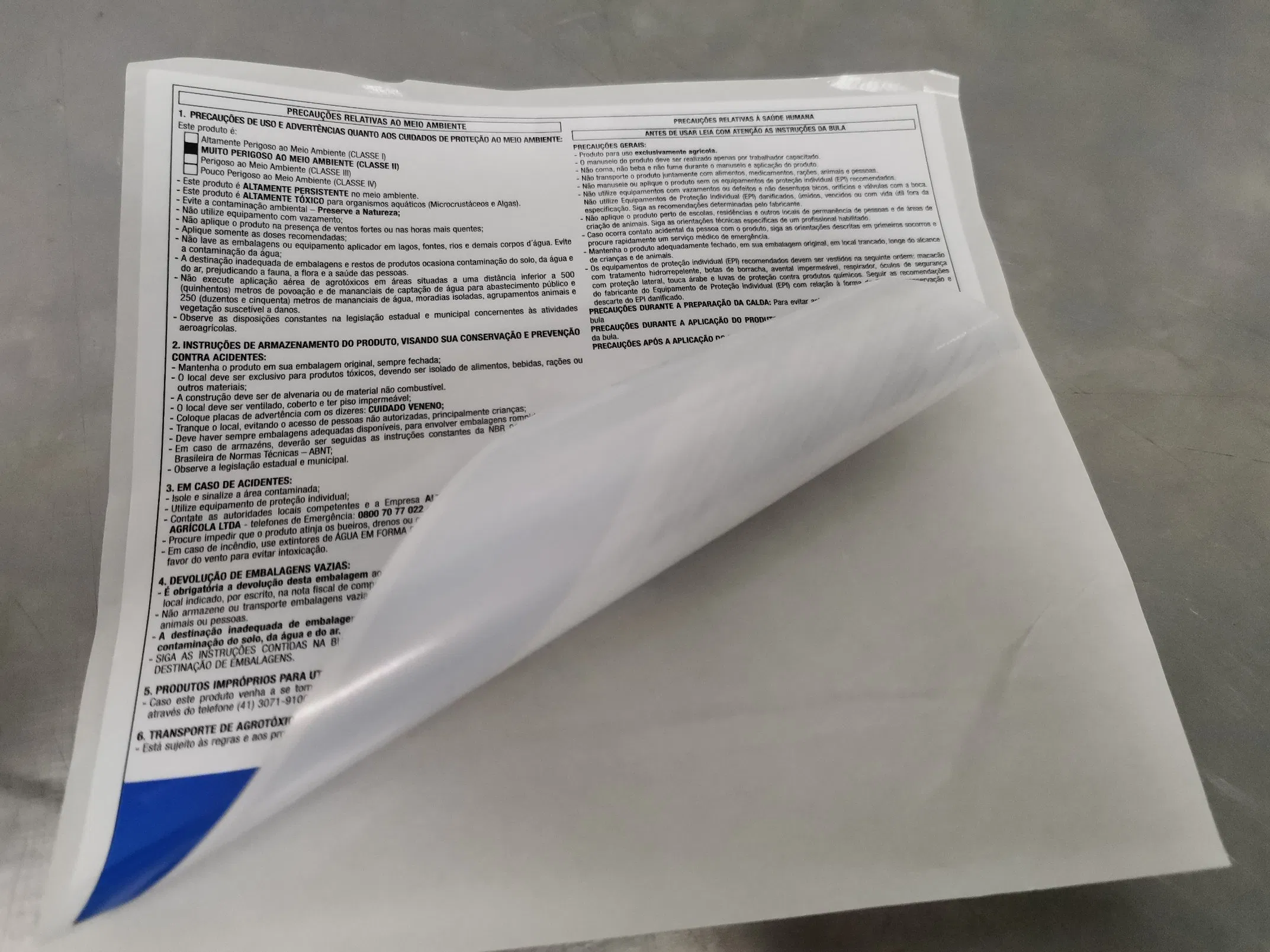 Customized Multi-Layer Label Double-Layer Label Two Sides Printing Adhesive Labels