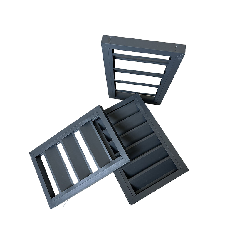 OEM Factory Aluminum Louver for HVAC System Ventilation and Sun Control on Commercial Facade Walls