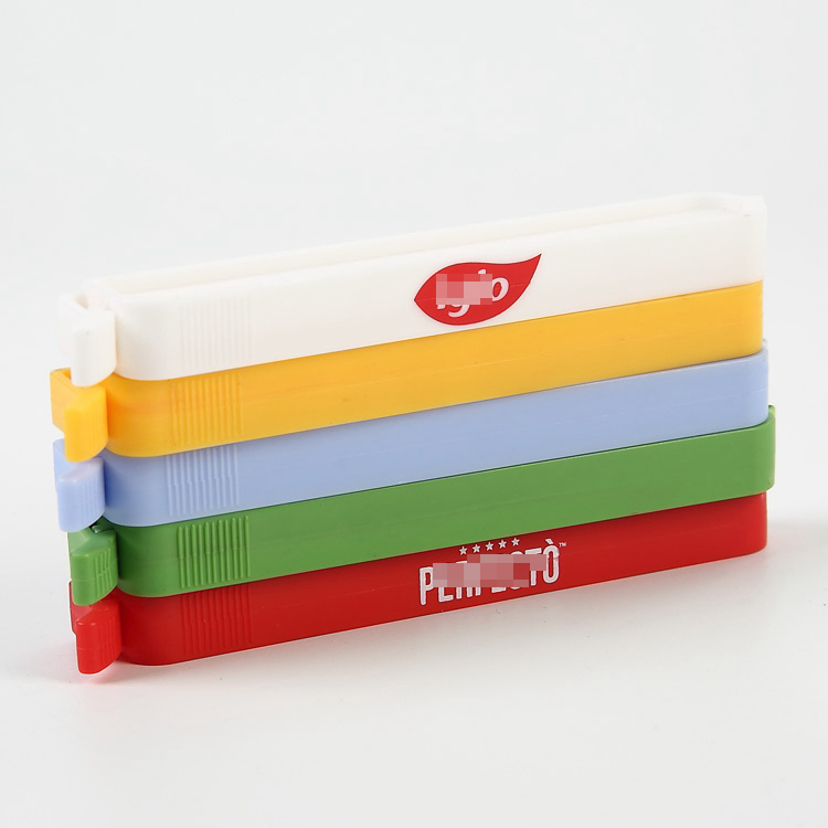 Creative Custom Logo Plastic Closing Clips Food Coffee Tea Bag Sealing Clip, Food Bag Tea Bag Moisture-Proof Clip