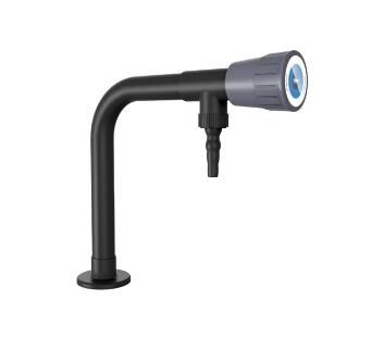 Лабораторный кран из латуни, однорычажный