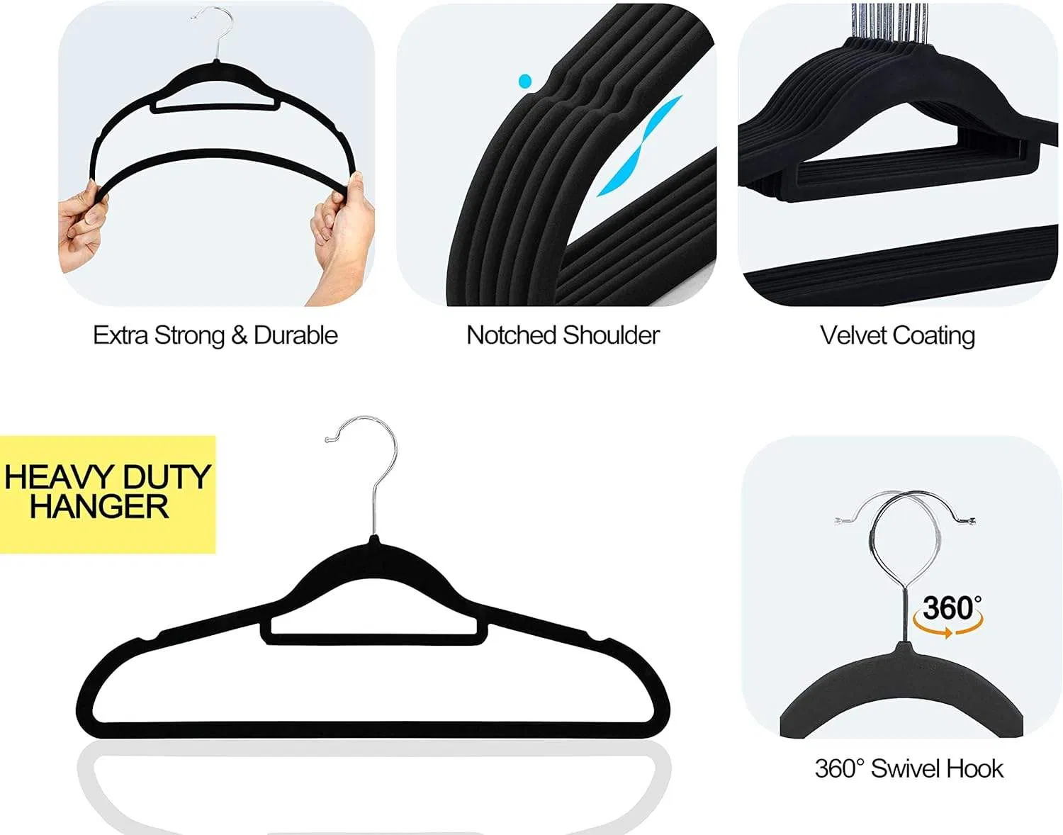 Wholesale Velvet Hangers 100 Pack Adult Plastic Coat Hangers