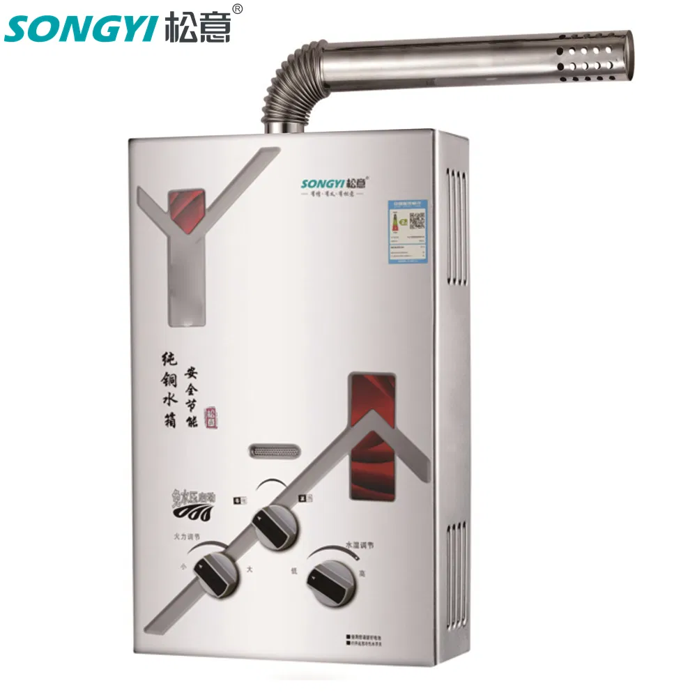 Long-Lasting Gas-Powered Hot Water Device Smart Gas Water Heater with Temperature Control