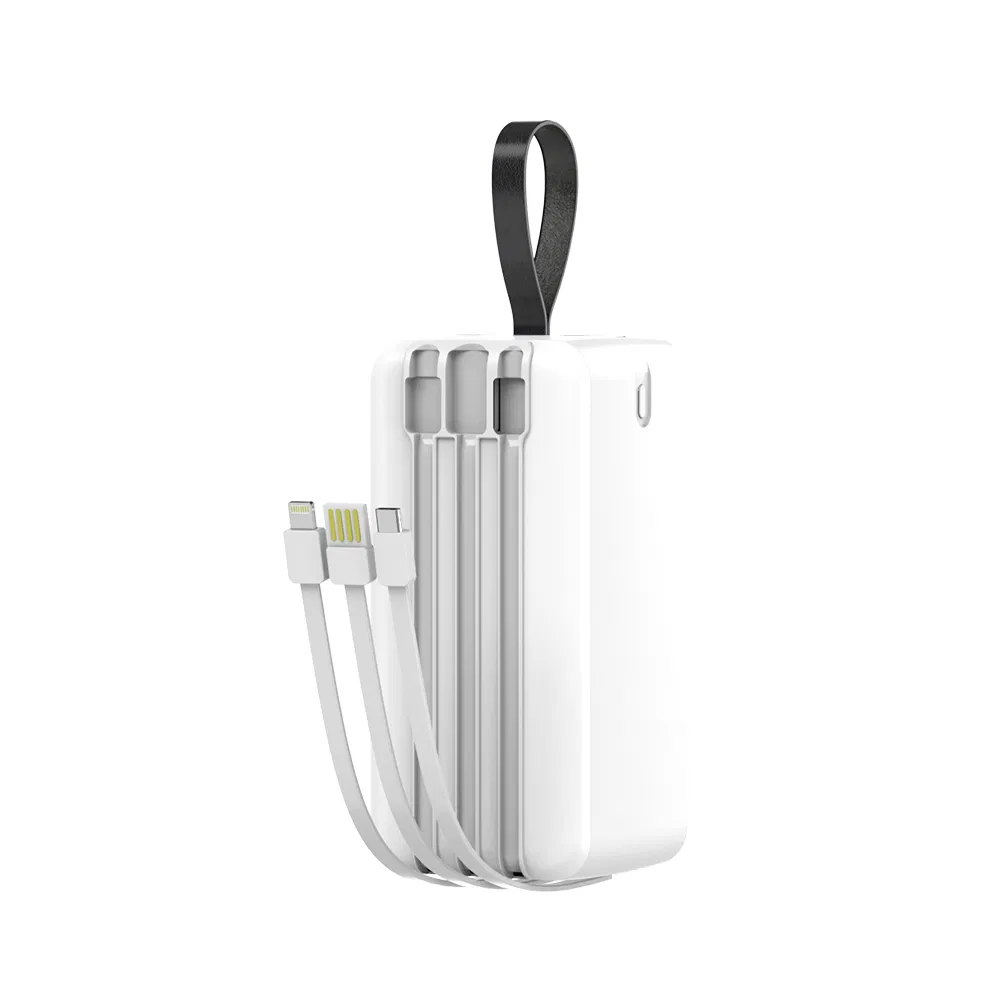 Aspor A319 Hot-Sell Power Bank 50000mAh Capacity with LED Light Mobile USB Charger Promotion in 2024 Power Bank Chinese Original Factory High-Quality