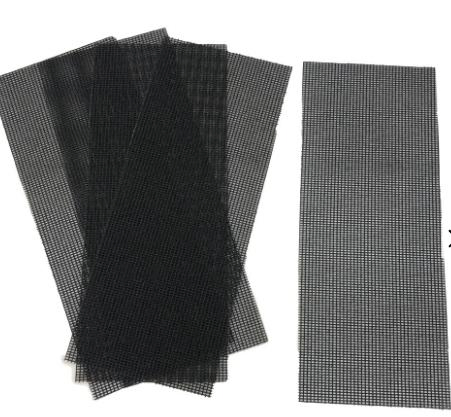 Абразивная сетка 115x280 мм для гипсокартона и дерева