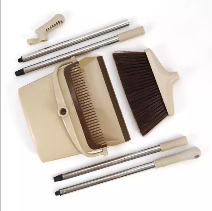 Broom and Dustpan PVC Combo Set Broom and Dustpan Set