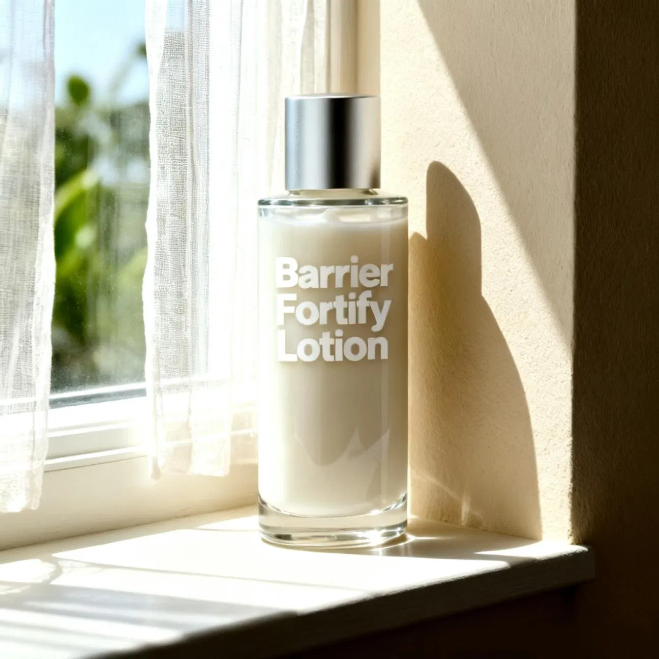 Sensitive Skin Panthenol and Ceramide Np Hypoallergenic Face Lotion for Intolerance and Redness