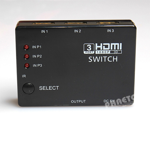 HDMI-коммутатор 3x1 с пультом ДУ