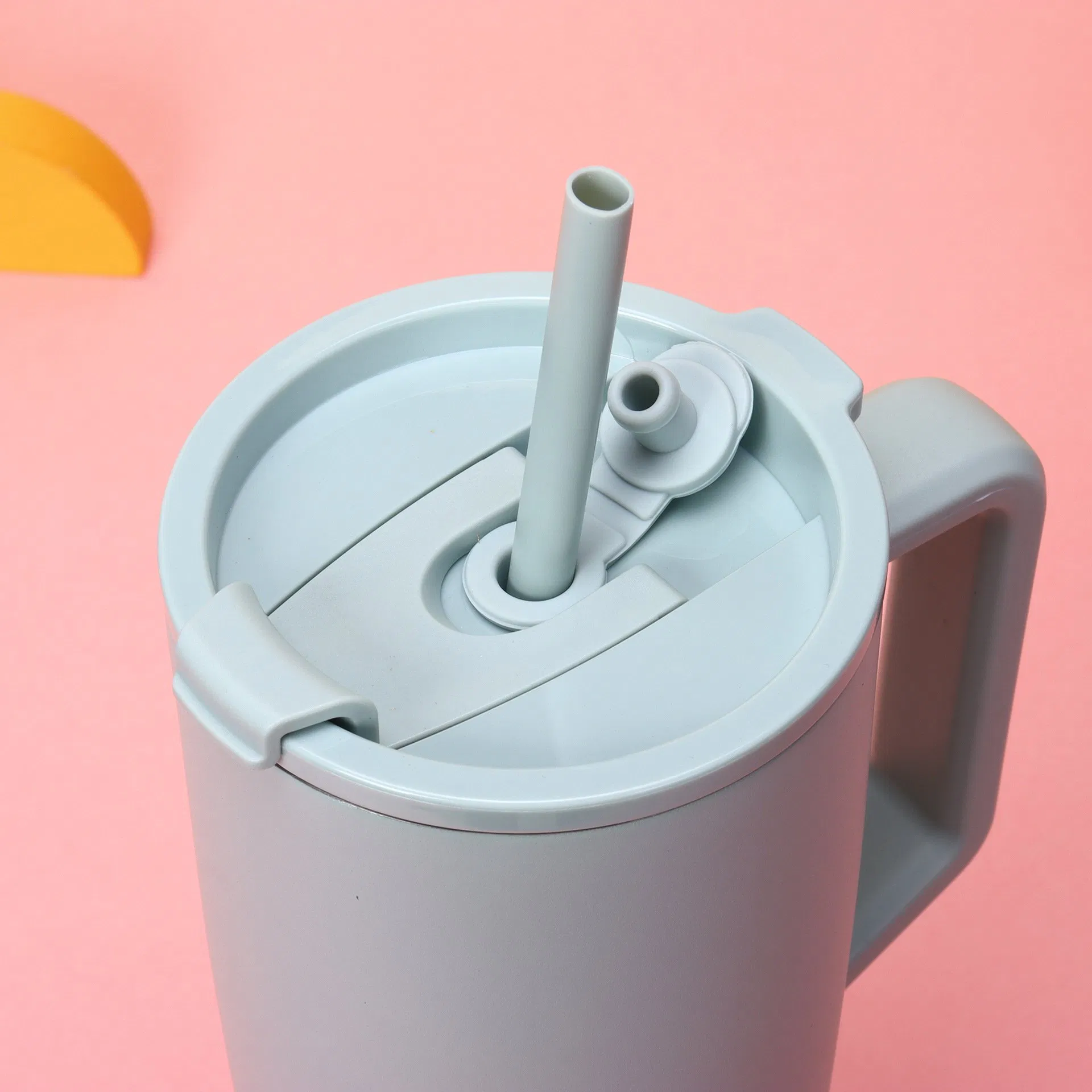 Wholesale 40oz Insulated Custom Thermo Water Bottle Cup Stainless Steel Double Wall Vacuum Travel Coffee Mug 40 Oz Tumbler Vacuum Flask with Handle