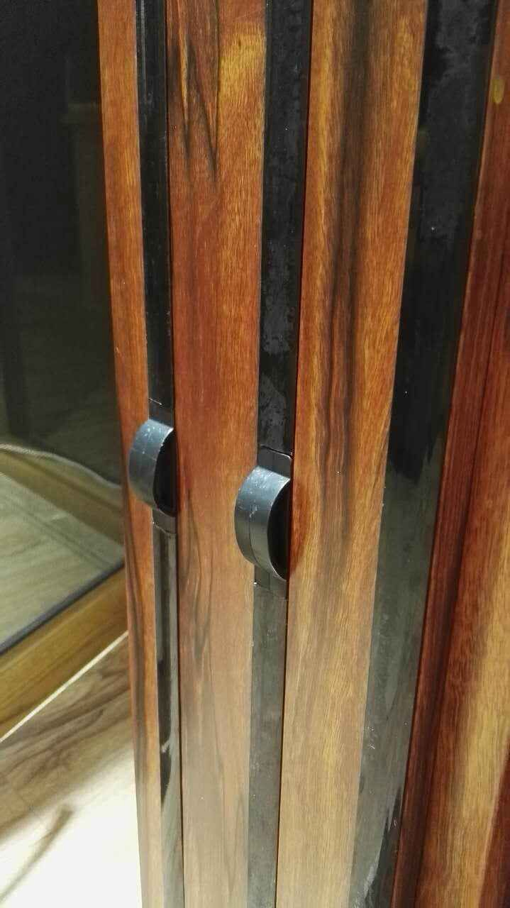 Low E Glass Aluminum Double Glazing Sliding Door