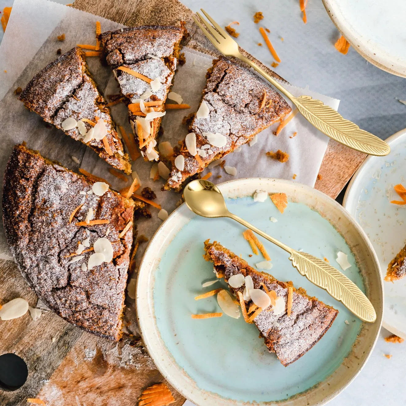 Wholesale Factory Feather Shape Spoon Metal 304 Stainless Steel Coffee Dessert Spoon Fruit Fork