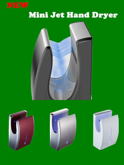 High Speed Portable Touchless Automatic Infrared Sensor Electric Jet Air Blade Hand Dryer