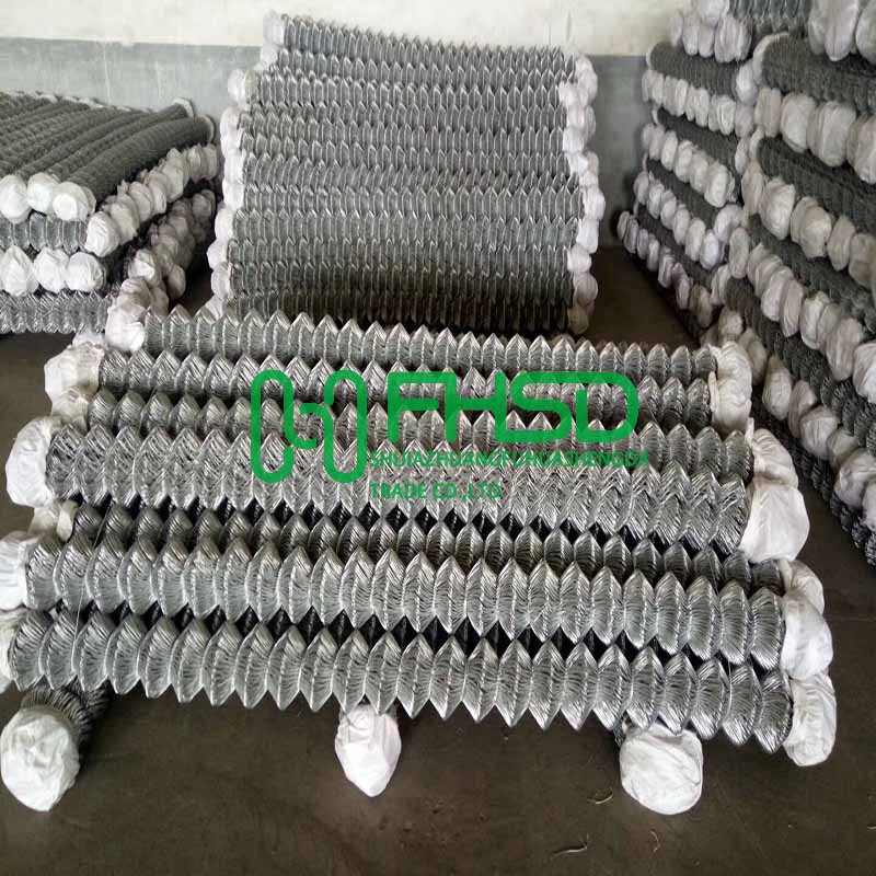 Galvanized PVC Coated Customize Chain Link Fence Gates, Chain Link Wire Mesh Fence