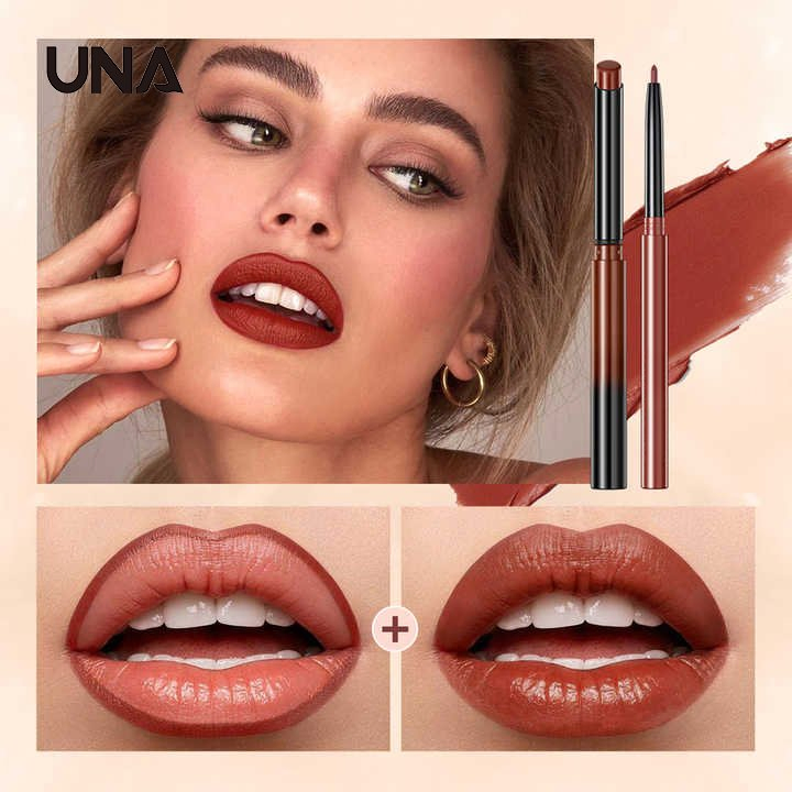 Wholesale Long-Lasting Nude Lip Liner Set Waterproof Lipstick with High Pigmentation No Fading or Smudging Matte Lip Pencil