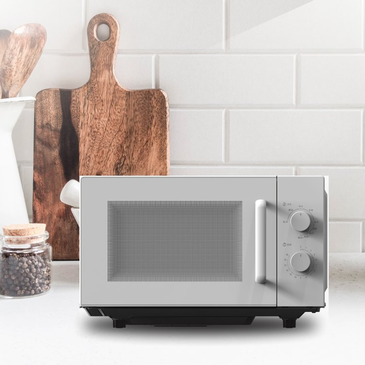 Best-Selling 20L White Household Countertop Electric Microwave Oven