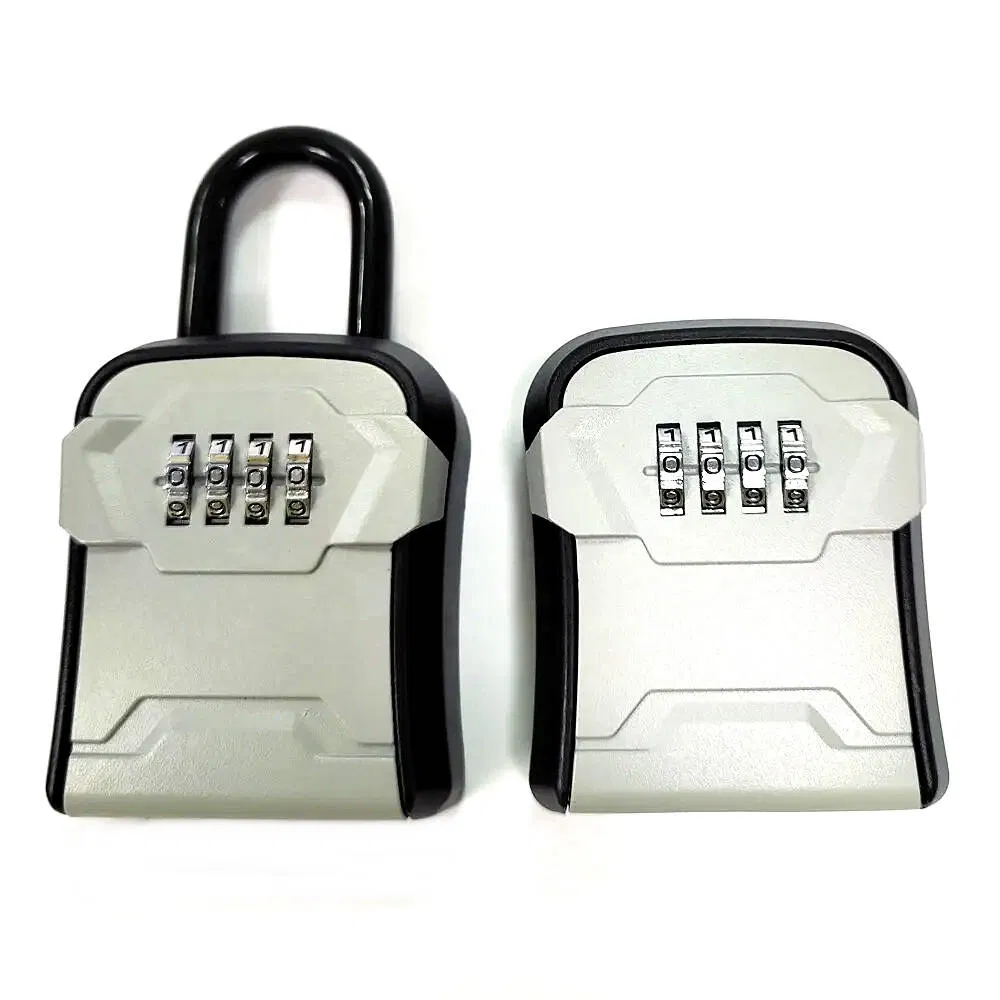 Yh3569 4 Digit Combination Key Storage Key Lock Box with Removable Shackle for House Key
