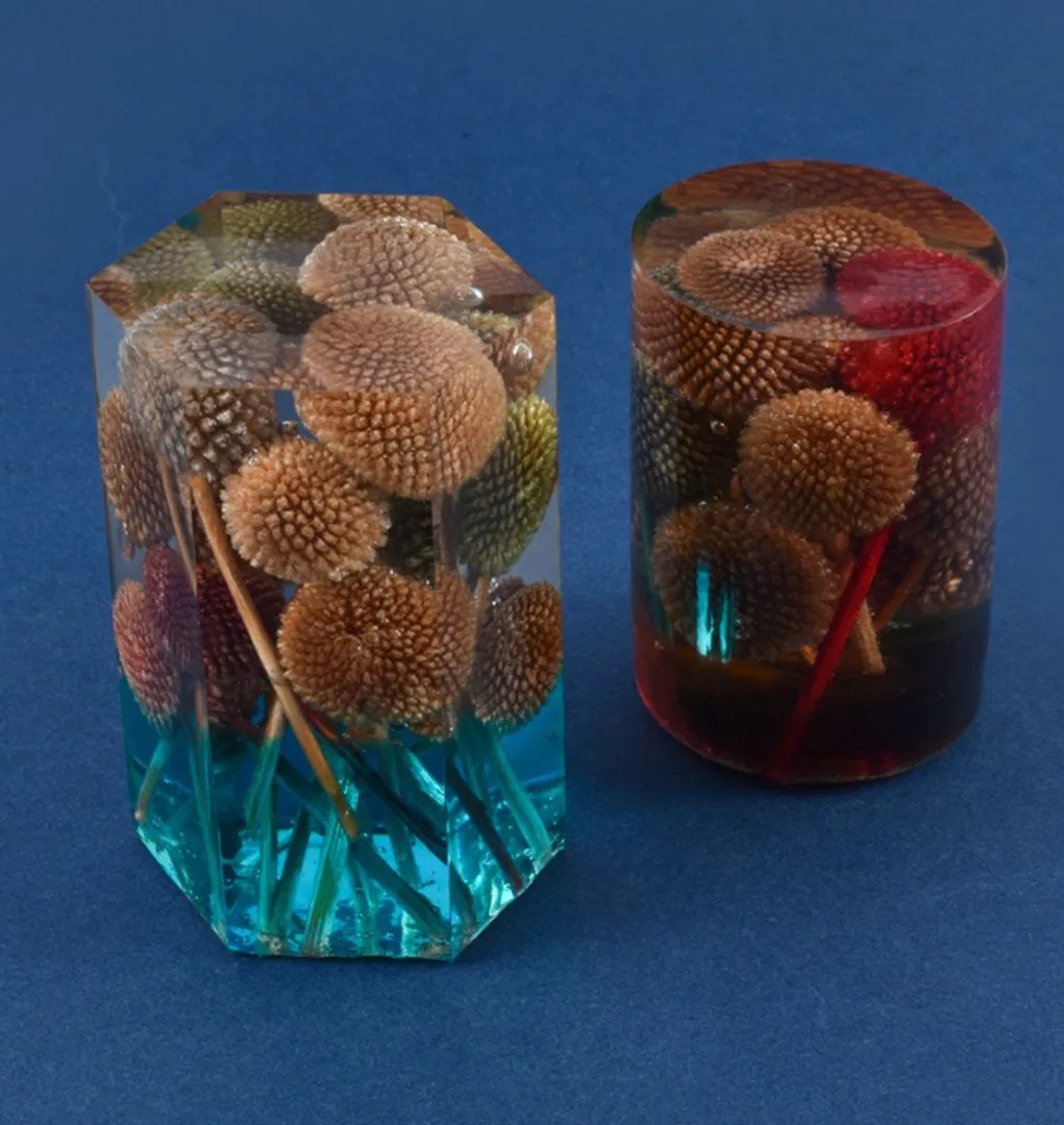 DIY Crystal Epoxy Cylinder Hexagon Epoxy Silicone Mould Candle Holder Candle Specimen Soap Mould