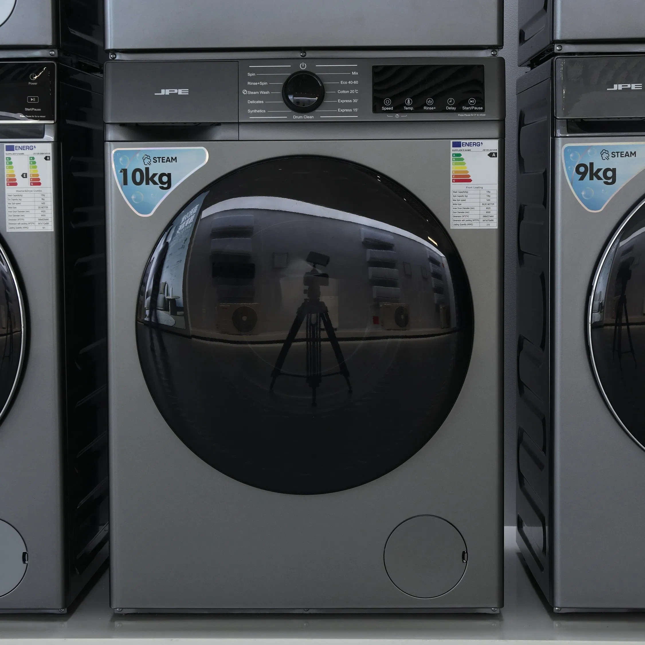 Cotton Synthetic Garments Automatic Drum Washing Machine