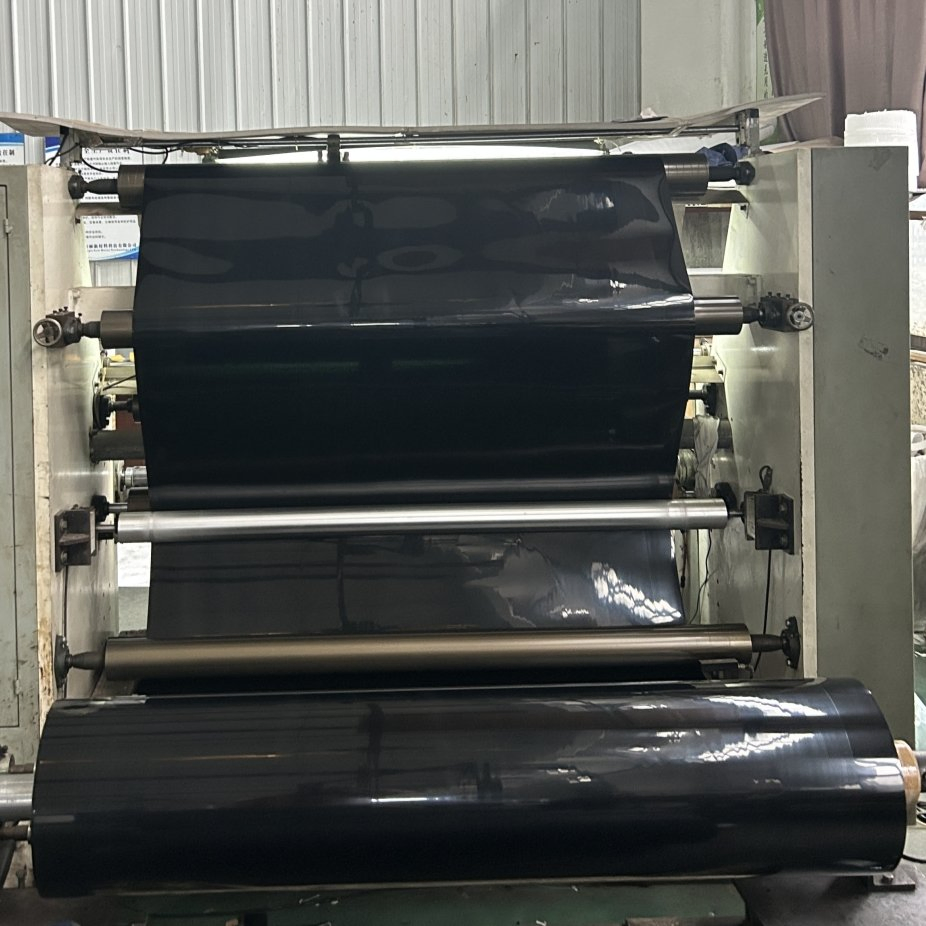 Matt High Gloss Solid Color Decoration PVC Membrane Vinyl Roll PVC Sheet for Vacuum Laminating Kitchen Cabinet Doors