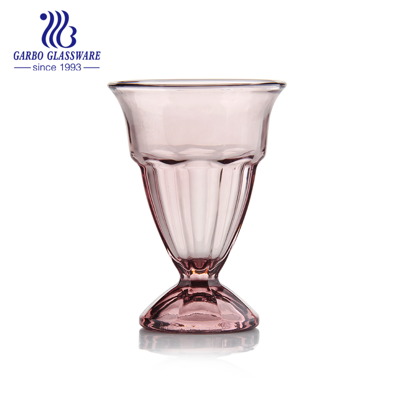 Elegant 300ml Solid Color Wholesale Ice Cream Cups for Events