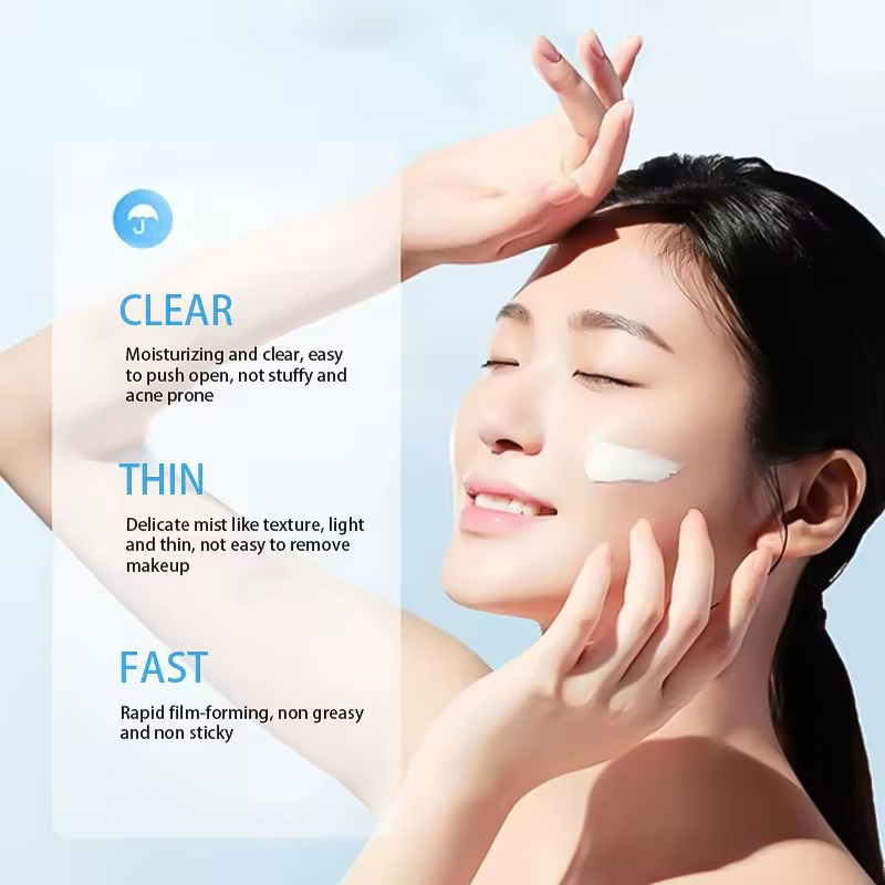 Whitening SPF 50 Mild Non-Irritating UV Outdoor Sunscreen Refreshing Non-Greasy Facial Body Sunscreen