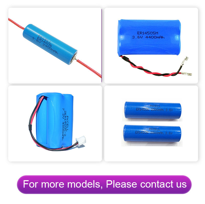 Литиевая батарея ER14505 3.6V 2700mAh