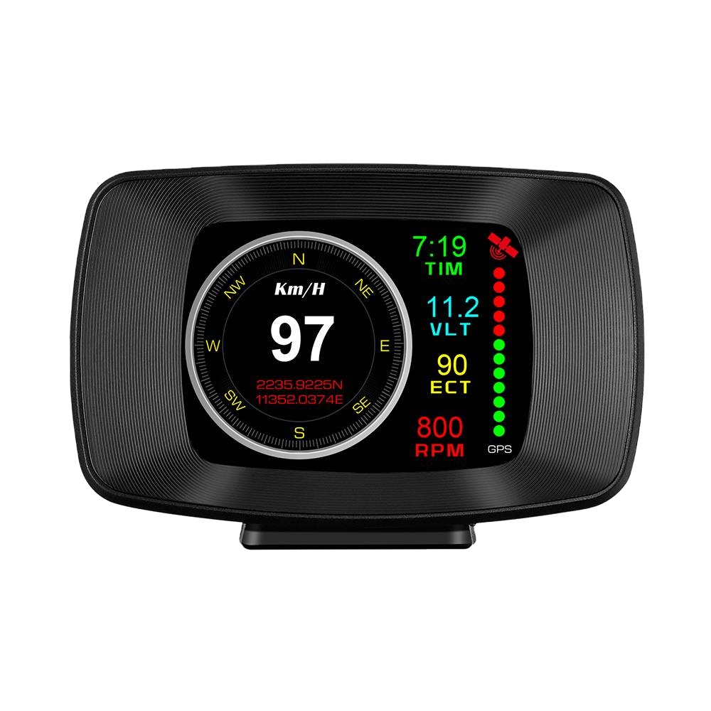Диагностический сканер автомобильный OBD2 с GPS P13