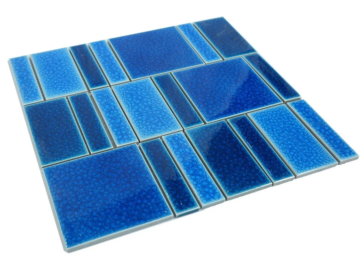 Beautifully Crafted Glossy Glass Mosaics for Modern Spaces