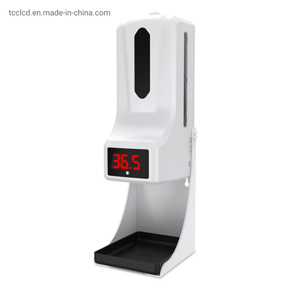 Multinational Voice Wall-Mounted Automatic Induction Non-Contact Thermometer Disinfection Integrated Machine