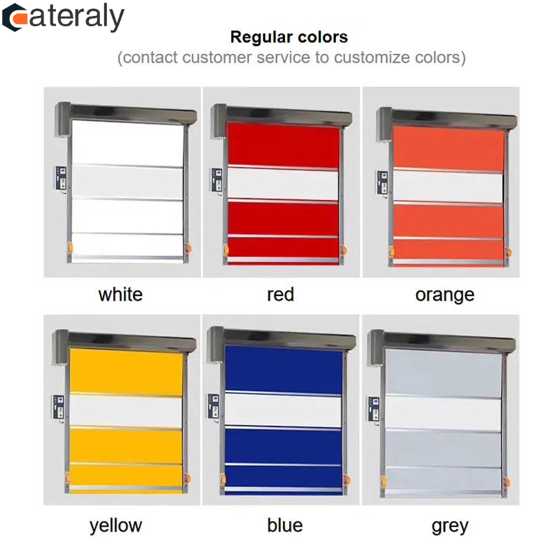 Customized High Speed Door for Industrial Freezer Applications