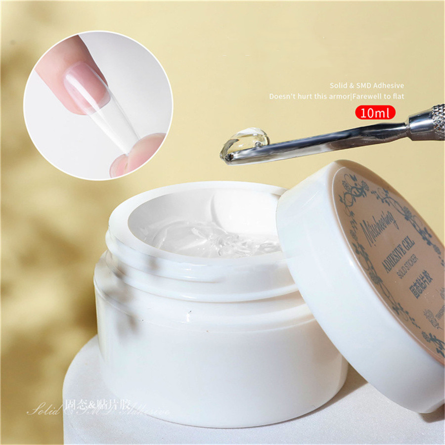 Solid Patch Glue Nail Patch Adhesive New Phototherapy Canned Nail Patch Gel Does Not Hurt Nail Salon Special Sticky Diamond Glue