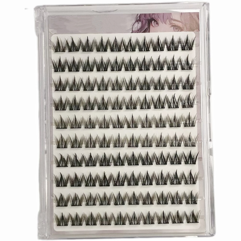 Adorable Rounded, Elongated, Lively, and Voluminous Dog-Eyed False Eyelashes