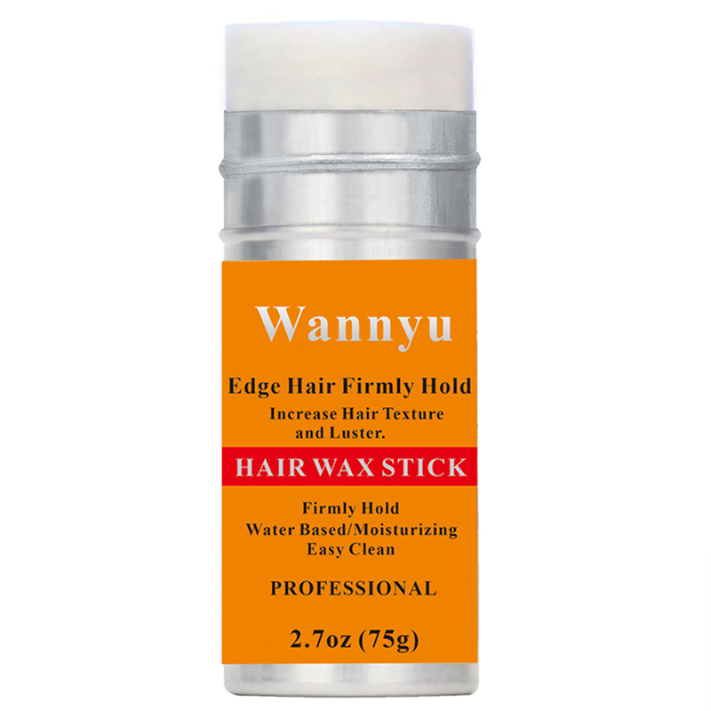 Best Factory Price Edge Hair Firmly Hold Custom Logo Available Wholesale Natural Hair Wax Stick 75g